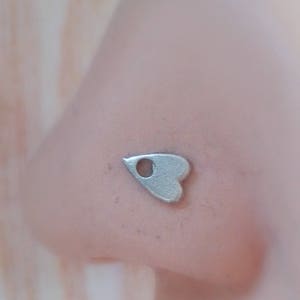 Ouija Nose Stud - Halloween Nose Stud Sterling Silver - Ouija Piercing Sterling Silver - Halloween Piercing - Spell Jewelry - Wicca Piercing