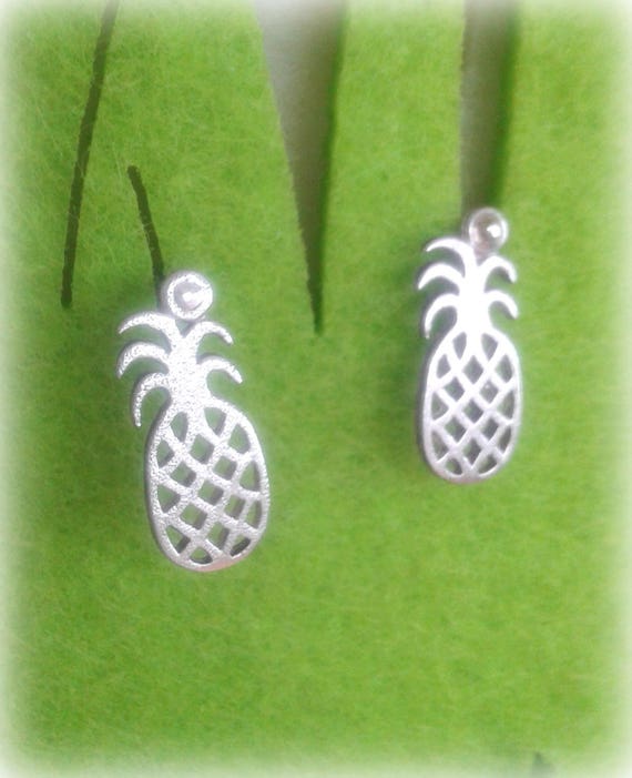 Orecchini A Perno In Argento 925 Bicolore Placcato In Oro Con 2