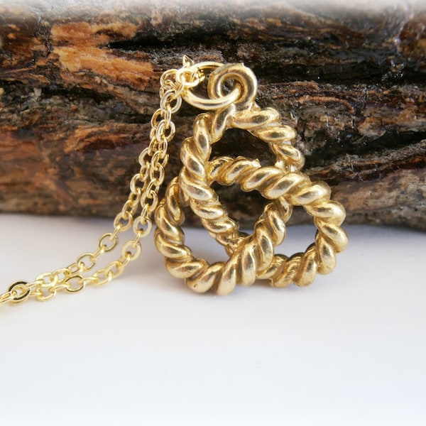 Sailor Knot Necklace Etsy