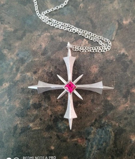 アクセサリー Order CROSS necklace Iced Hip Hop CZ Cross Pendant w/ 3mm 16