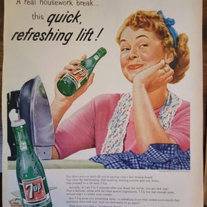7up Ad - Etsy