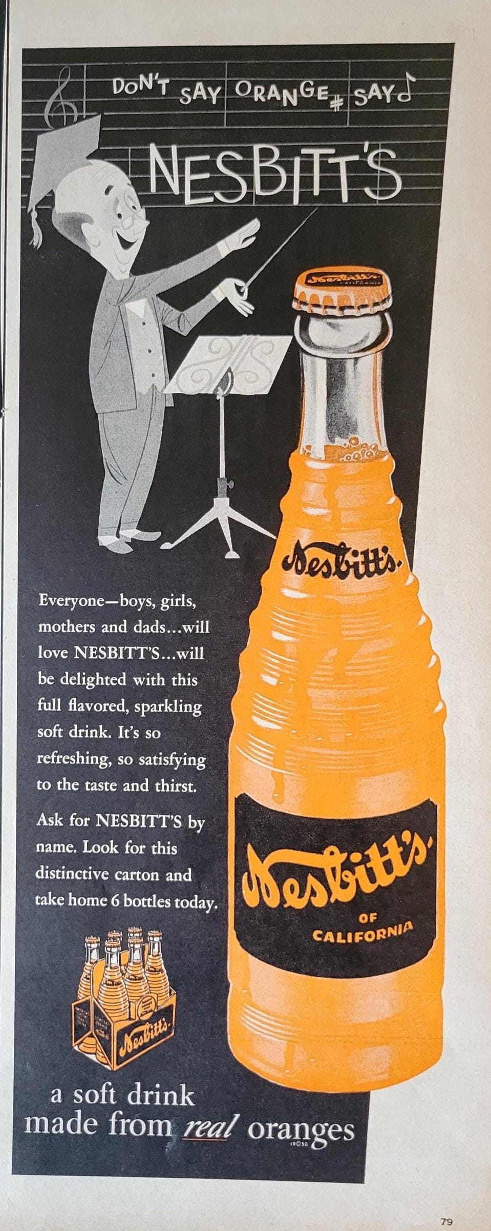Nesbitt's Soda - Etsy