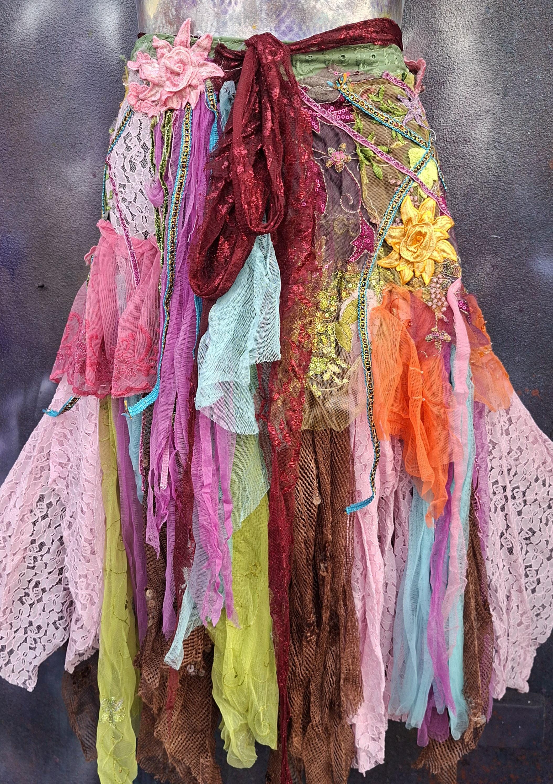 sachin and babi light blue dress Tattered Fairy Dress