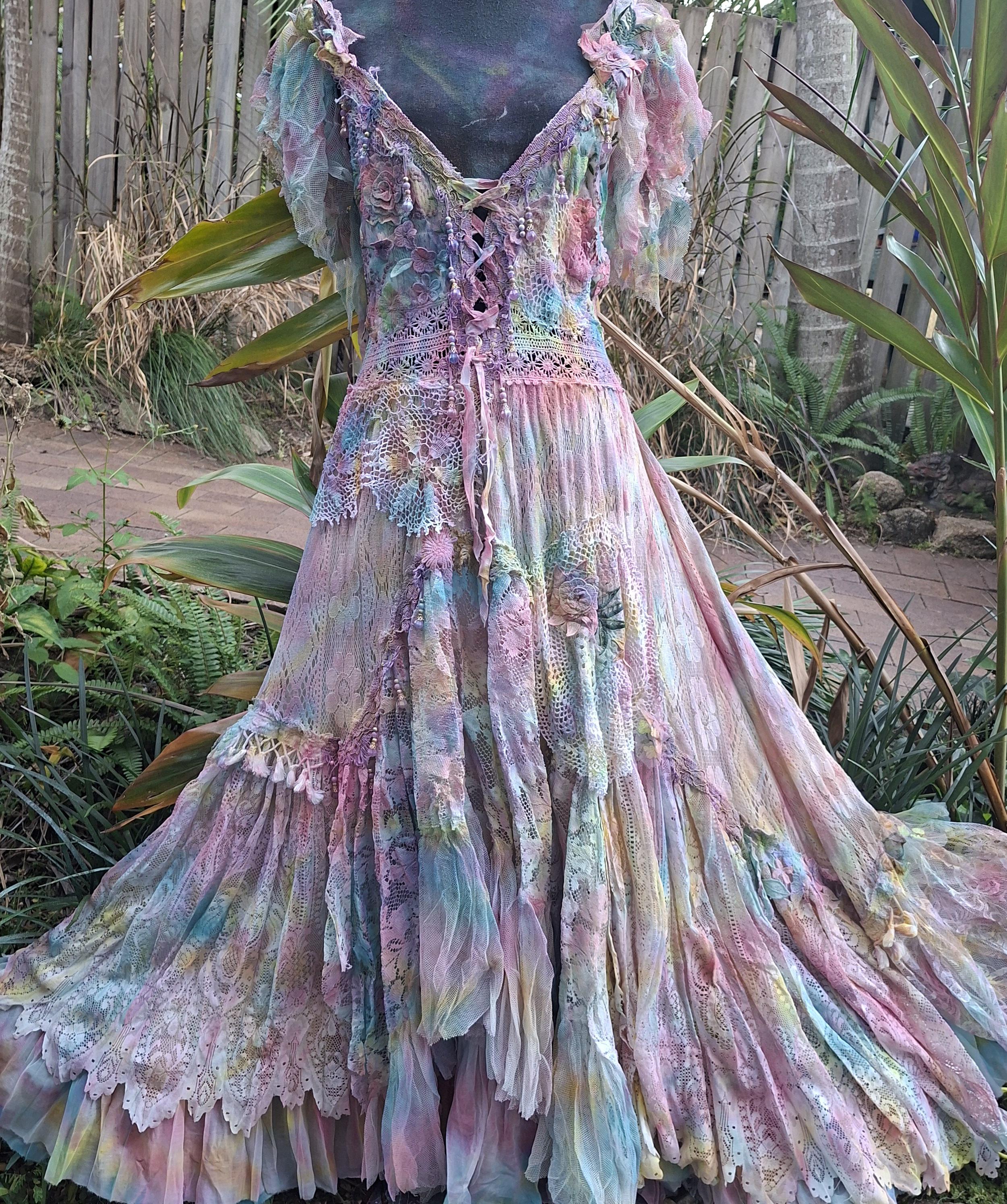 enchanted forest bridesmaid dresses Enchanted Forest Ruffle Dress main image 0