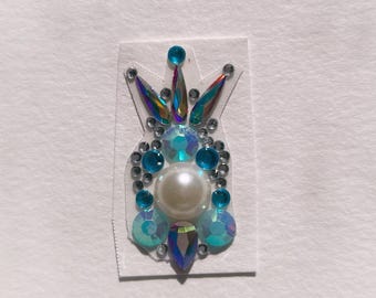 Conjunto de pinturas faciales brillantes / Calcomanías corporales con diamantes de imitación BODY ROX