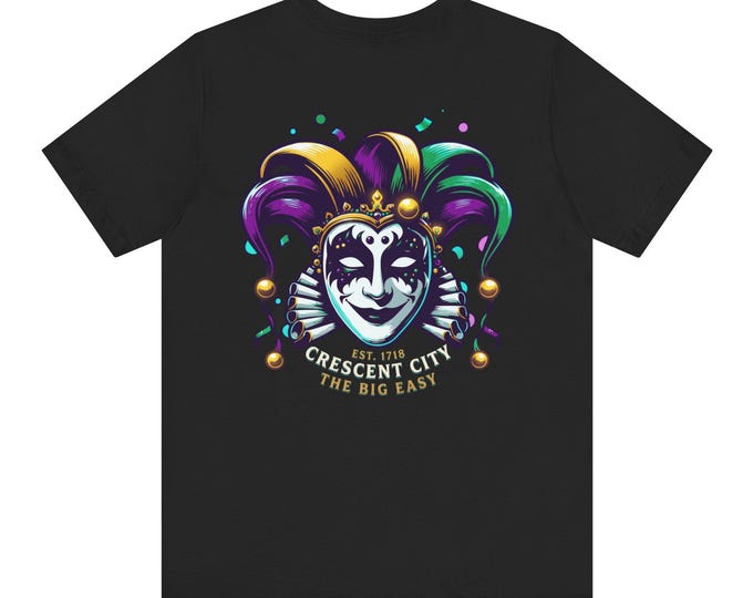 Mardi Gras Jester Tee | New Orleans Carnival