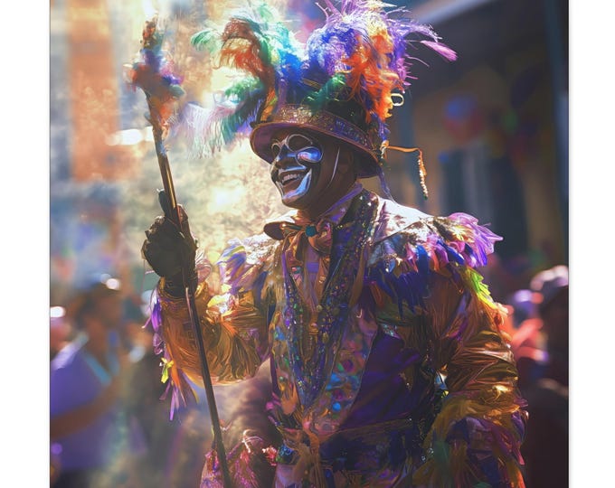 Carnival King | Canvas Wall Art