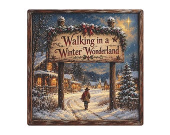 Vintage Christmas Signs