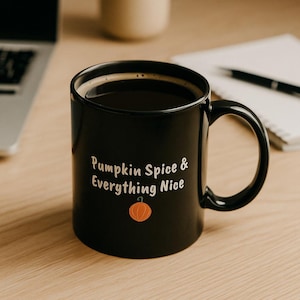 Kürbistasse, Kürbisgewürz & Alles Schöne Kaffeetasse, Herbsttasse, Herbst Küchendeko, Herbstdeko