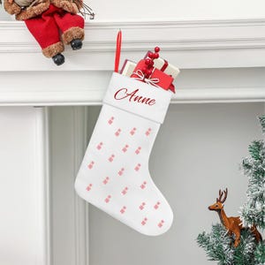 Family Christmas stocking, personalized Christmas stocking, monogrammed stocking, personalized stocking, Christmas gift