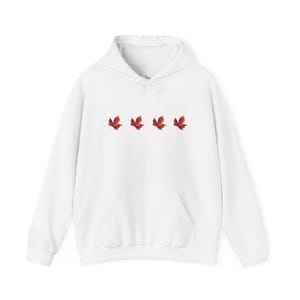 Autumn Leaves Hoodie, Comfortable Hooded Sweatshirt, Fall Hoodie, Ideal ...