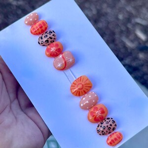 Fall Press on Nails