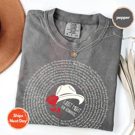 I Just Might Lyric Comfort Colors® Shirt - 2026 Concert Style