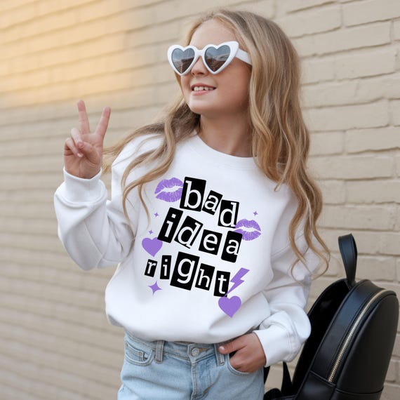 Olivia Bad Idea Right Hoodie – Pop Rock Concert Style Youth Sweatshirt