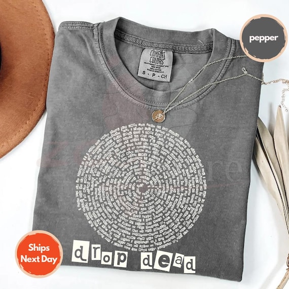 Olivia Rodrigo Drop Dead Lyric Shirt - 2026 New Era Inspired Tee