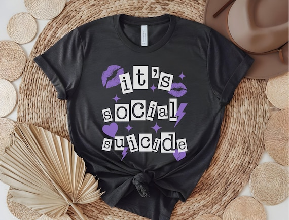 Social Suicide T-Shirt: Olivia Ballad of a Homeschooled Girl V-Neck