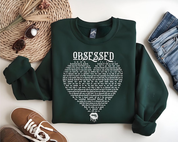 Olivia Rodrigo Sweatshirt: Heart Lyric Design, Cozy Fan Hoodie