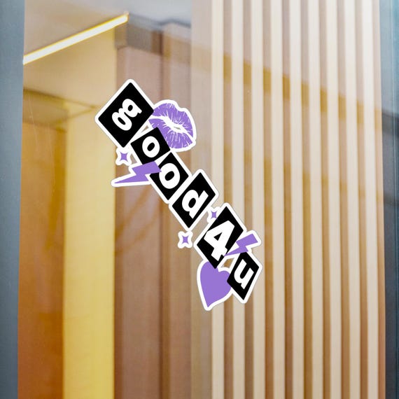 Good 4 U Vinyl Decals: Olivia Rodrigo Lyrics Stickers (Kiss-Cut)