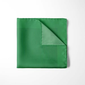 Pack of 3 Stripe Silk Pocket Square –Pack of 3 Silk Pocket Squares for Men Elegant Men&#39;s Suit Accessory for Formal & Business Wear.