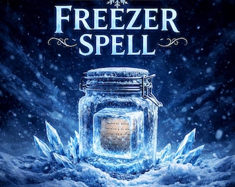 Freezer Spell, Return To Sender Spell, Protection Ritual, Stop Negative Intentions, Road Opener Spell, Mirror Spell, Etsy Witch, Wicca, Fae