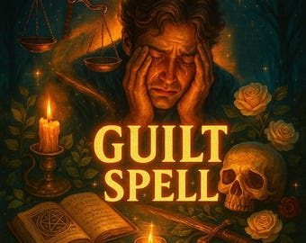 Guilt Spell, Remorse Spell, Spell Casting, Spell Cast, Wiccan, Reconciliation Spell, Regret Spell, Spell For Apology, Justice Spell, Apology