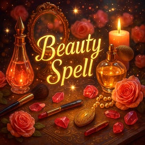Beauty Spell, Irresistible Spell, Confidence Spell, Charisma Spell, Fame Spell, Aphrodite Ritual, Glow Up Spell, Glamor Spell, Glamour Spell