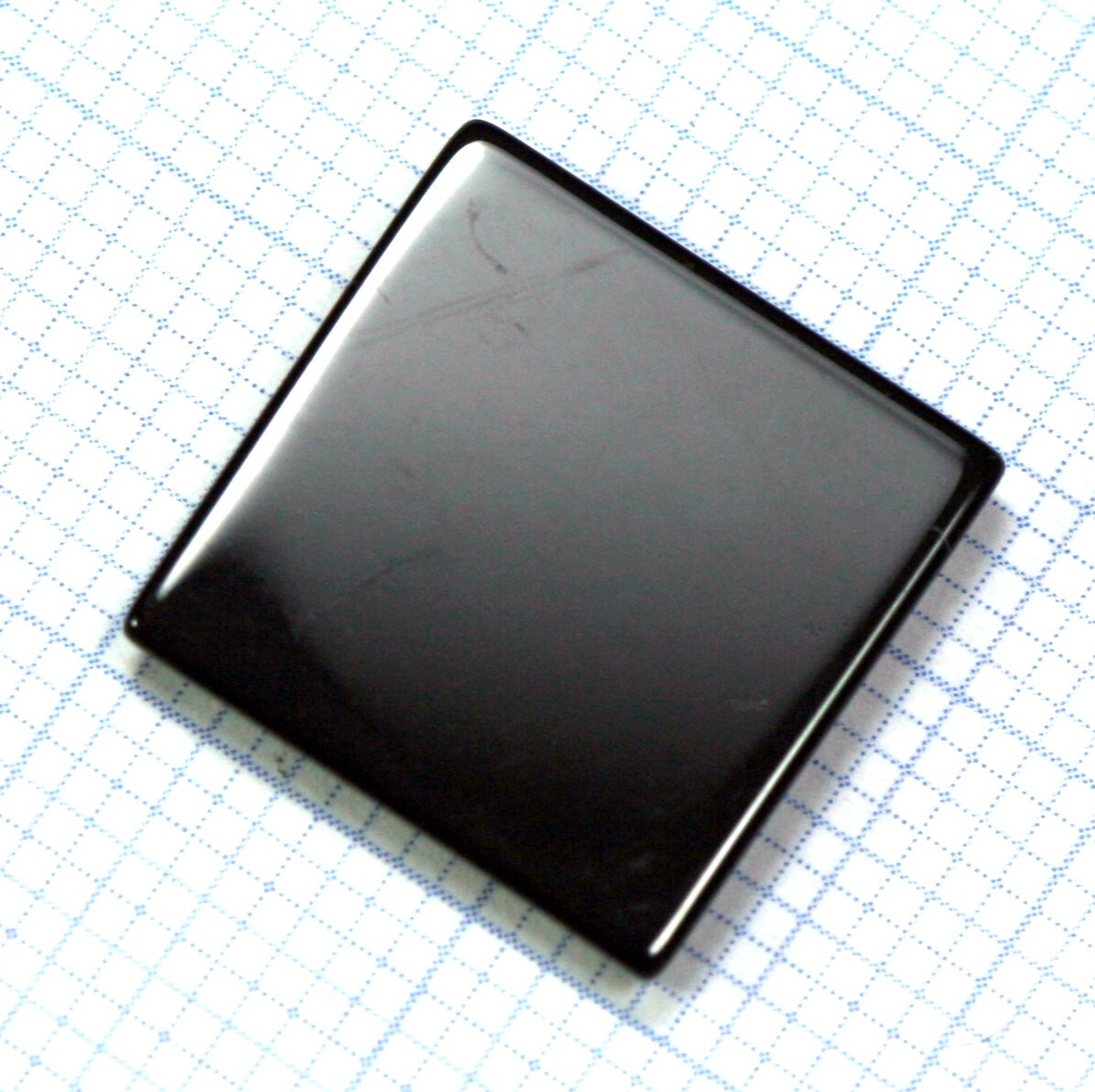 Cabochon En Onyx Noir Rond - Diamètre 15mm, Pour Création De Bijoux (neuf)