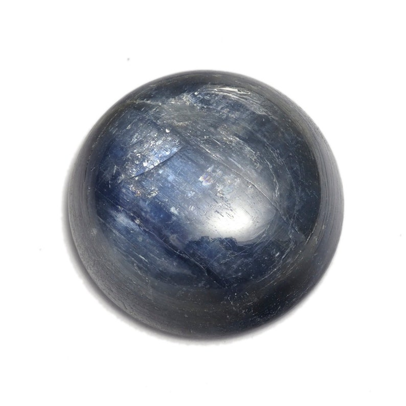 GENUINE kyanite round cabochon 16 mm 6 mm thickness 160cb 277