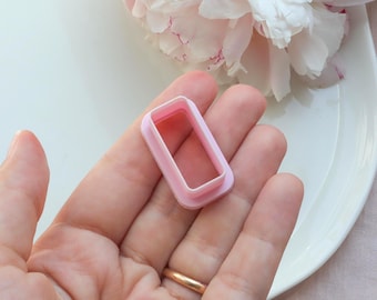 Rectangle Polymer Clay Cutter: Geometric Earring Jewelry Tool
