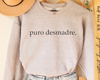Puro desmadre svg, Latina svg, PNG file, Latina PNG, Latina Shirt svg, Spanish Shirt, Spanish Saying,