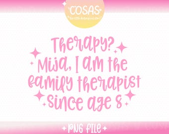 Therapy PNG file, Funny Sarcastic Mental Health Design for T-Shirts, Stickers, Cups, Personal and Commercial Use