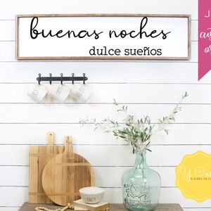 Buenas Noches- Dulce Suenos SVG