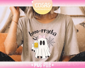 Booorracha Halloween PNG | Spanglish PNG| Funny Halloween Shirt Design | Sarcastic Quote Digital Download