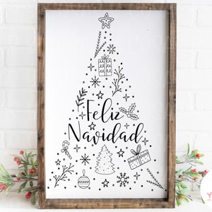 Feliz Navidad - SVG, Christmas SVG, cut file