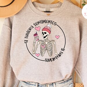Si Tuviera Sentimientos, Serian para ti, If I had feelings, they&#39;d be for you, Sublimation Design, PNG File, Valentine&#39;s Day, Spanish Design
