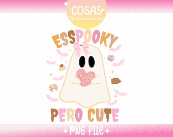 Espooky pero Cute Halloween PNG | Spanglish PNG | Funny Halloween Shirt Design | Sarcastic Quote Digital Download
