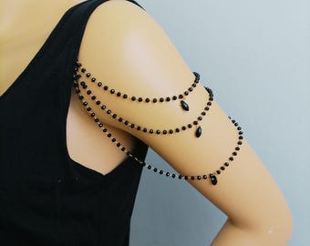 jewelry accessories for black dress Pearl Necklace Ball Gown To Wear With Black Lace Dress Earrings Jewelry To loop closures accommodate long necklaces How To Accessorize A Black
