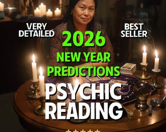 2026 New Year Psychic Reading, 2026 Tarot Reading, Psychic Predictions for Love, Career, Life Path, Spiritual Guidance New Year Reading