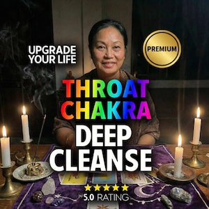 Throat Chakra Deep Cleanse | Deep Energy Cleanse | Confidence Upgrade | Chakra Opening | Chakra Reading |  Meditation Insight |  Psychic