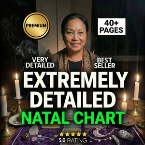 In Depth Personalized Birth Chart Reading | Astrology Natal Chart Reading | Destiny Insights