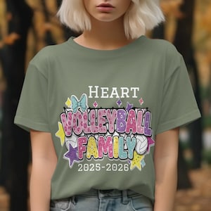 Personalized Volleyball Comfort Colors Shirt: Custom Name & Number