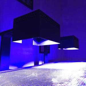ReefLED 90 Light Shade: 3D Printed PLA Aquarium Light Spill Guard