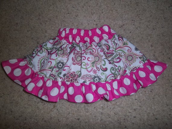 Items similar to Twirly Skirt with Attached Panty on Etsy