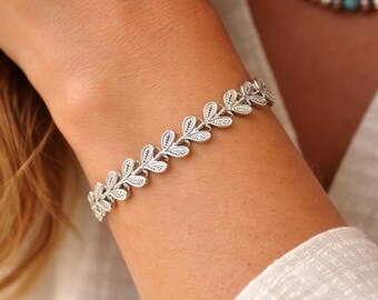 Peruvian Silver Filigree Bracelet – Handmade Bracelet – Artisan Adjustable  Jewelry