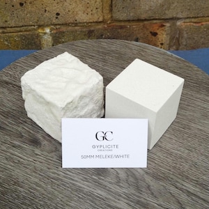 Masonic Ashlars Set: Handcrafted Limestone Effect Sculptures, 50mm.