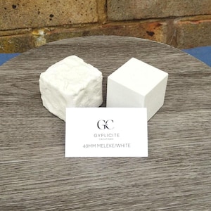 Masonic Ashlars: Handcrafted Limestone Effect Sculptures, 40mm, Freemason Gift