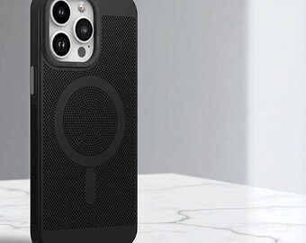 MagSafe iPhone Case – ThermaCore Mesh Cooling, Shockproof Cover