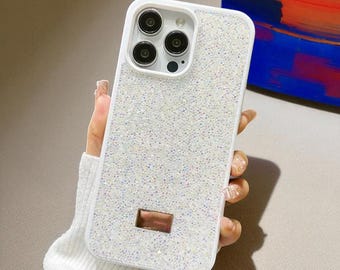 RadiantLuxe Diamond Shell – Glittering Soft Protective Case for iPhone X to 16 Plus Series