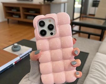 Handyhülle 3D Gitter - Candy Gloss stoßfeste Silikonhülle