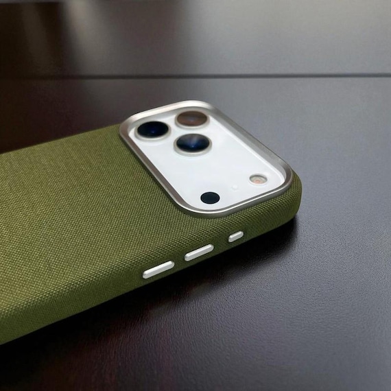 ThreadGuard Fabric Armor – Magnetic-Safe Shockproof Case for iPhone X to 16 Plus Series